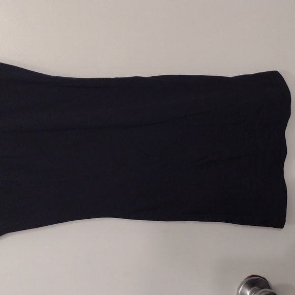 Express Vintage Black Sexy Basic T-shirt Cap Sleeve Keyhole Back XS - Picture 3 of 15